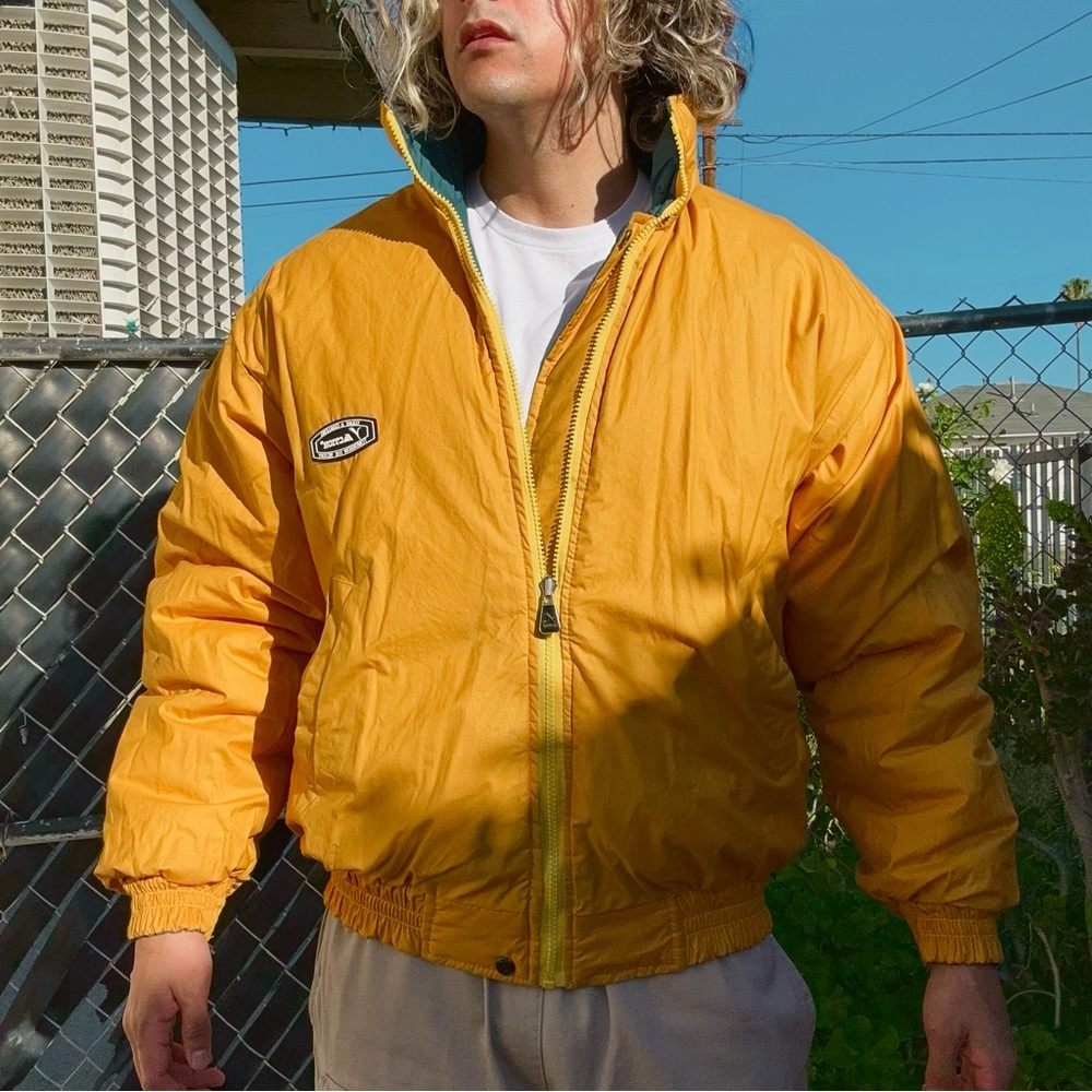 Active Reversible Bomber Puffer Jacket - image 7